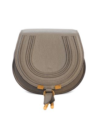 Marcie Small Leather Saddle Bag