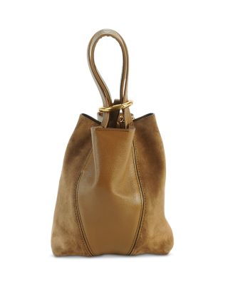 Spin Small Suede & Leather Tote