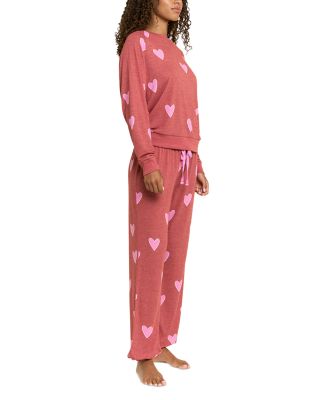 Star Seeker Lounge Set in Cherry Hearts