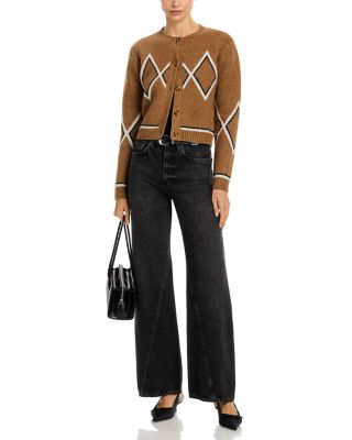 Argyle Cardigan Sweater - Exclusive 