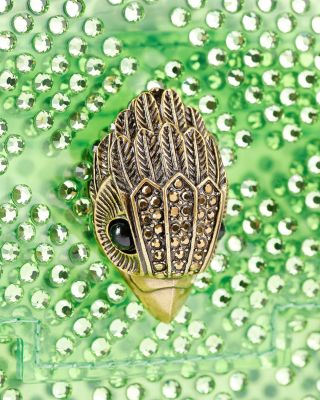 Kensington Mini Vinyl & Crystal Convertible Crossbody