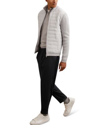 Townsend Long Sleeved Zip Through Funnel Quilted Jacket