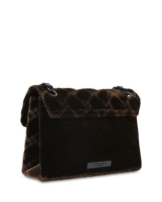 Kensington Mini Embellished Velvet Convertible Crossbody