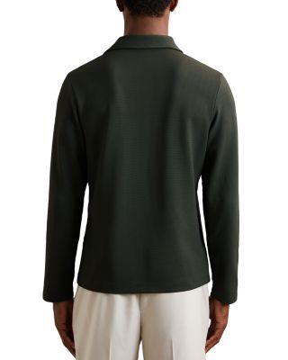 Tivolli Long Sleeved Textured Polo  