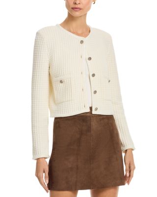 Sade Textured Cardigan Jacket 
