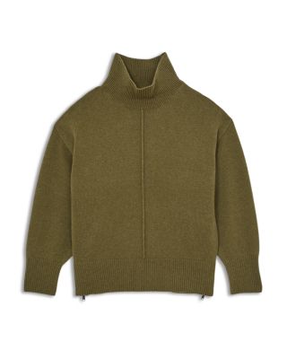 Wool Funnel Neck Sweater