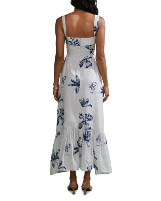 Evris Ruffle Hem Dress