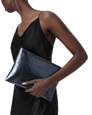 Bettina Leather Clutch