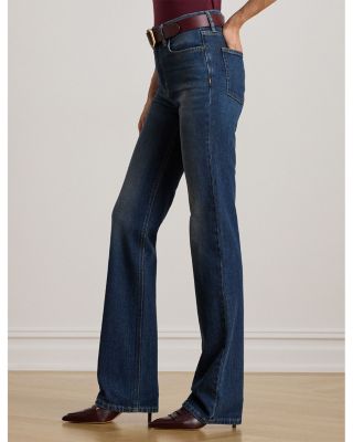 High Rise Straight Jeans