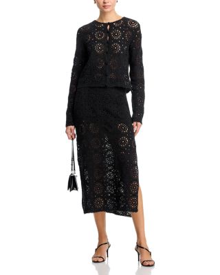 The Crochet Midi Skirt