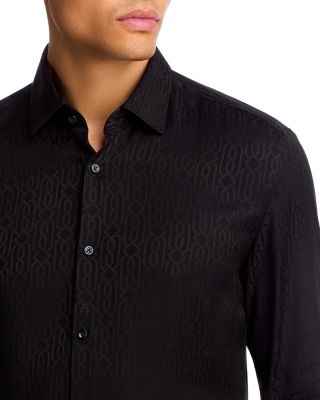 Kenno Slim Fit Button Down Shirt