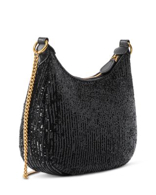 Half Moon Sequin Crossbody
