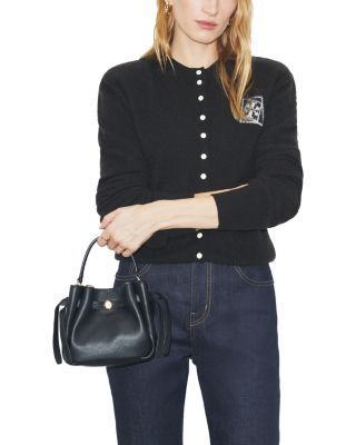 Romy Mini Leather Bucket Bag