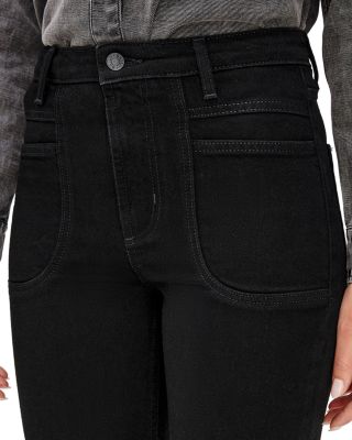Alamitos High Rise Jeans in Blackout