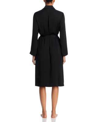 Satin Notch Collar Robe