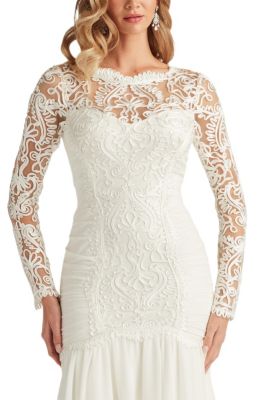 Novara Embroidered Skater Dress