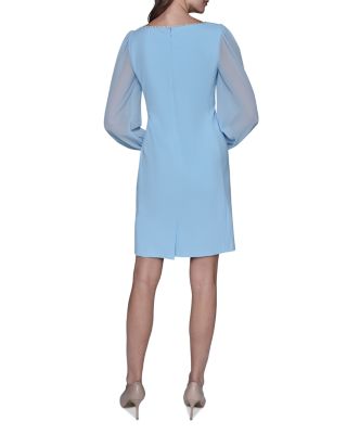 Scuba Crepe Sheath Dress