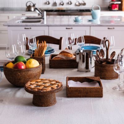 Radici Home Collection Rattan 10&amp;quot; Bowl