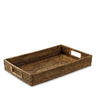 Sambonet Radici Home Collection Rattan Tray with Handles | Bloomingdale ...