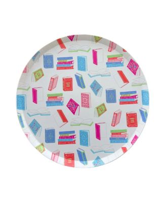 Book Club Paper Dinner Plates, Set of 8