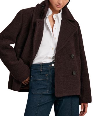 Addie Short Wool Coat 