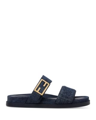Women's Fendi Feel Denim Sandals