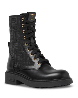Women's Fendi Filo Biker Boots