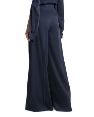 Satin Palazzo Pants