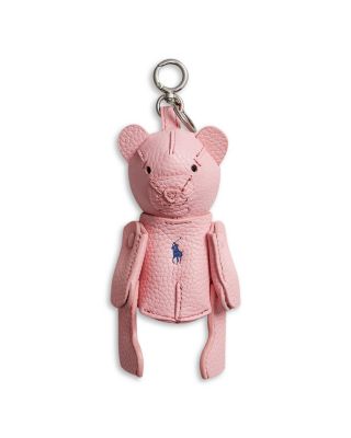 Polo Bear Leather Bag Charm  