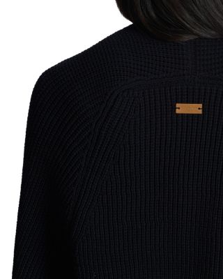  Ribbed Knit Bolero Cardigan