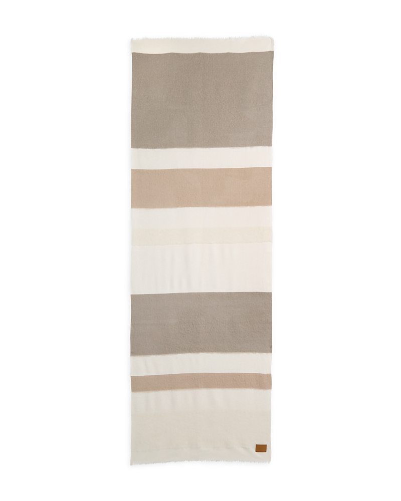 Vince Block Scarf In Brown