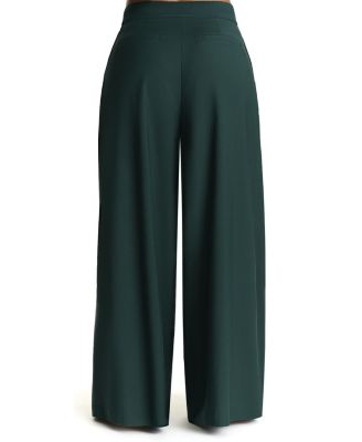 Suiting Pleated Wide-Leg Pant