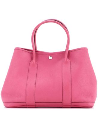 36 Garden Party Tote Leather