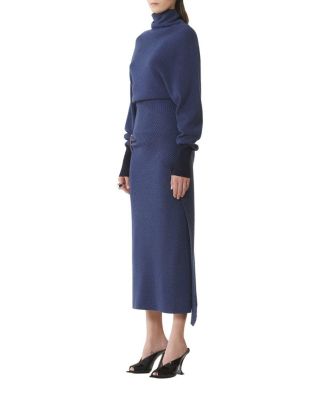  Wool and Cashmere Midi Dress