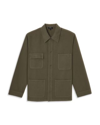 Veste Chemise Button Front Overshirt