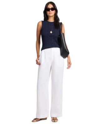  Linen Cable Knit Tank