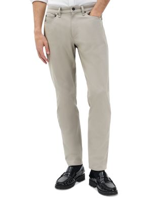 Athletic Fit 3 Tech Stretch Herringbone Pants in Gray