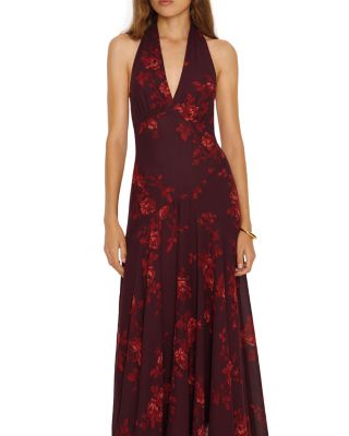 Briony Halter Maxi Dress