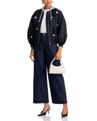 Hooded Embellished Jacket