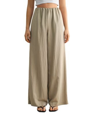 Side Slit Tunic Top & Wide Leg Pants