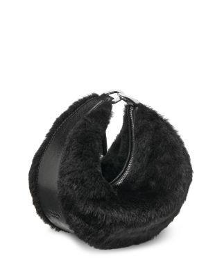 Shearling Bear Crossbody