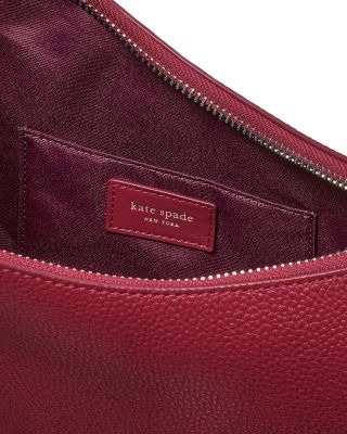 Duo Pebbled Leather Crossbody