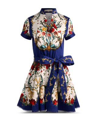 Lucy Short Sleeve Mini Shirtdress