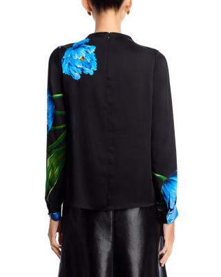 The Ember Silk Blouse