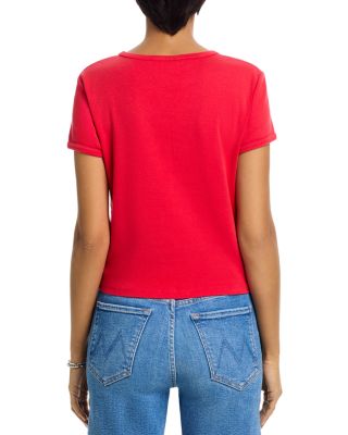 The Itty Bitty Cotton Ringer Tee