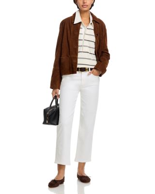 The Newbie Mid Rise Straight Ankle Jeans in Fairest of them all