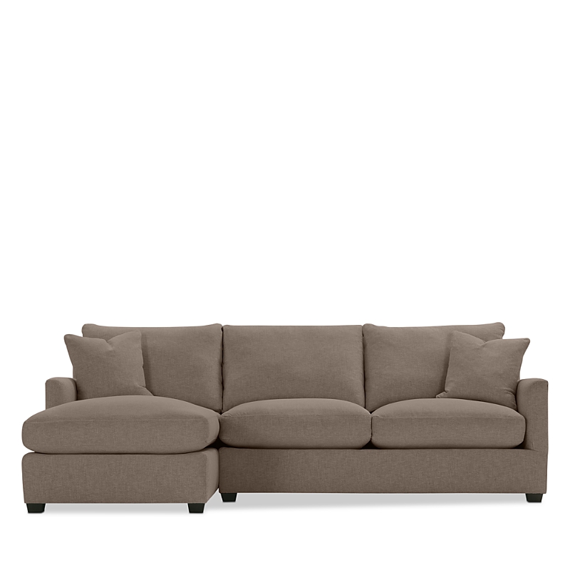 Hudson Park Collection Bowery Sectional - Exclusive In White
