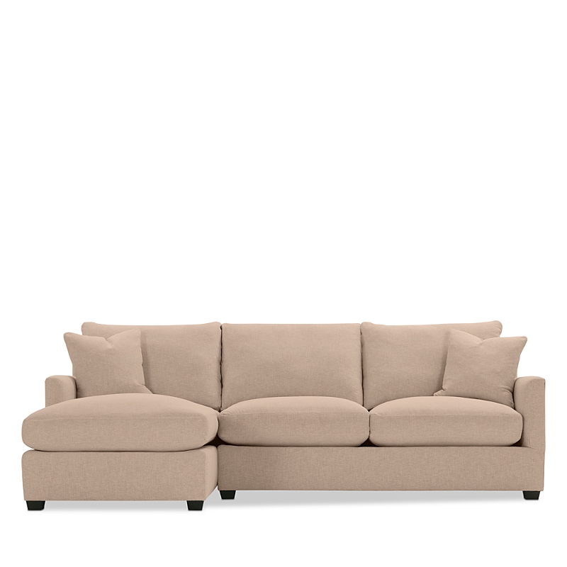 Hudson Park Collection Bowery Sectional - Exclusive In White