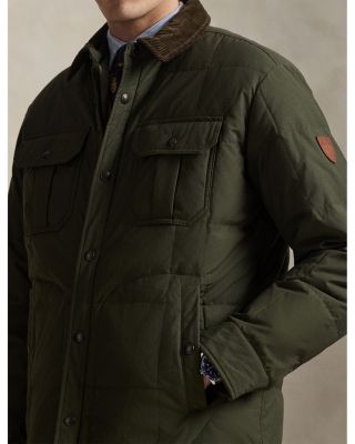 Quilted Ripstop Shirt Jacket