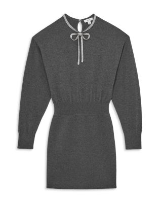 Ria Chain Detail Knitted Mini Dress